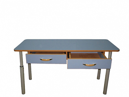 СТОЛ-ПАРТА С ЯЩИКАМИ РЕГУЛИРУЕМАЯ