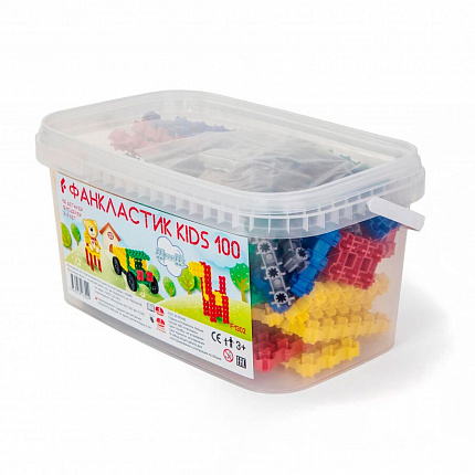 Набор для конструировани "Kids 100".  Фанкластик