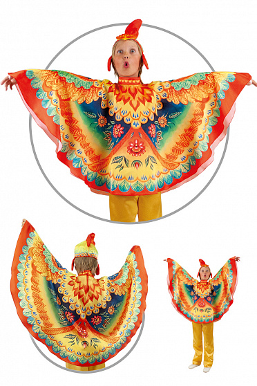 Петух пончо для детей