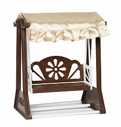 Качели "Коллекция" коричневые