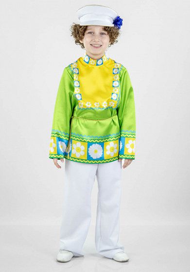 Русский народный костюм Ромашка для мальчика