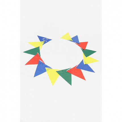 Лента флажная 6м