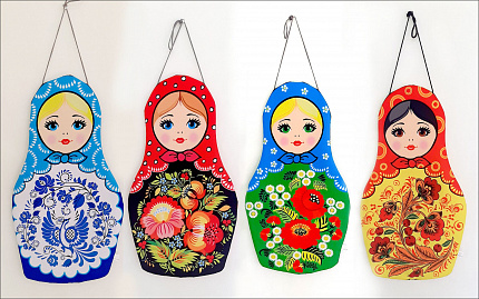Набор кукол  "Матрешки" 4 шт.