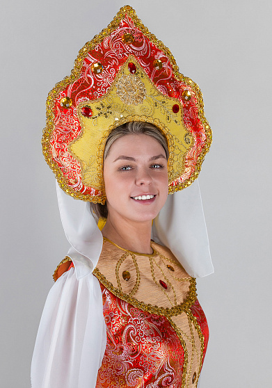 Костюм Царевна русская для взрослого