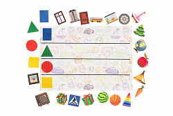 Найди фигуру фетр (24дет)