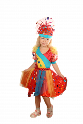 Карнавальный костюм детский "Хлопушка Яркая"
