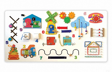 Бизиборд с геобордом