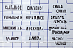 Набор магнитных карточек "Компоненты арифметических действий"