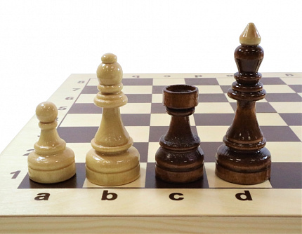 Игра настольная «Шахматы» (деревянные)