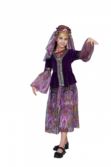 Карнавальный костюм детский "Азербайджанская девочка"