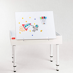 Двусторонняя КРЫШКА Меловая / Магнитно-маркерная