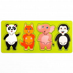 Сложи картинку мини Животные №1