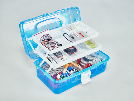 Детский конструктор по образовательной робототехнике "РОБОТРЕК "МАЛЫШ-1"