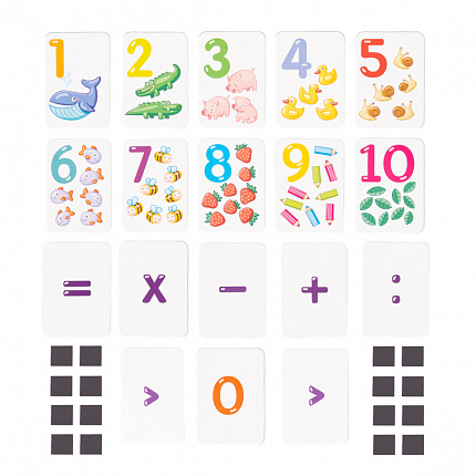 Магнитная игра «Я считаю» 54 элемента