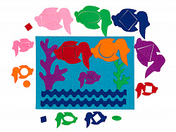 Волшебные рыбки фетр (28дет)