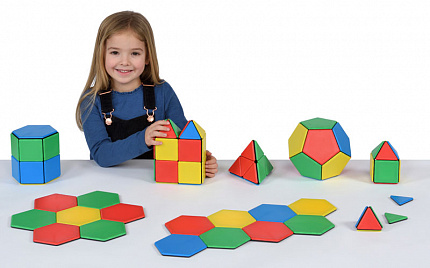 Набор Магнитный Полидрон Монолитный. Комплект на группу.