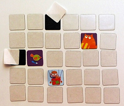 Набор магнитных карточек с клеевым слоем