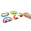 Пазлы контурные Половинки "Транспорт" Baby Toys