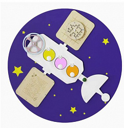 Бизиборд "Спутник"