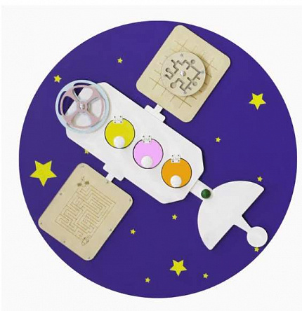 Бизиборд "Спутник"