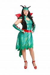 Карнавальный костюм взрослый "Драконша"