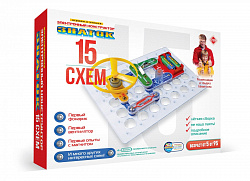 Электронный конструктор  "15 схем" Знаток