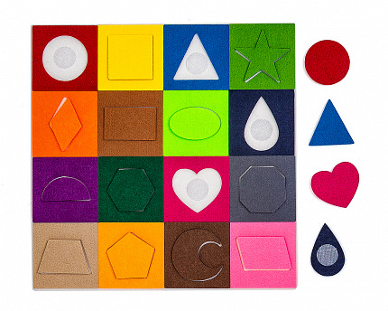 Дидактический коврик "Геометрия"