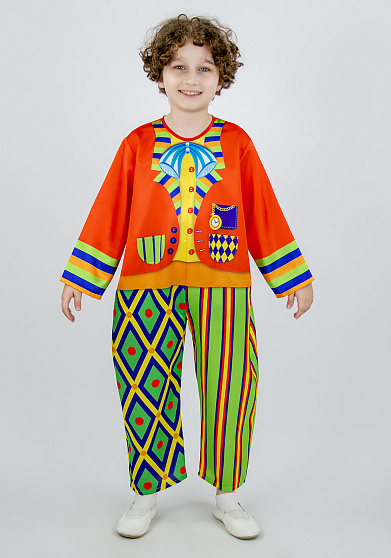 Комбинезон клоуна Клёпы для детей