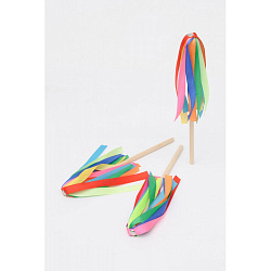 Султанчик на деревянной палочке