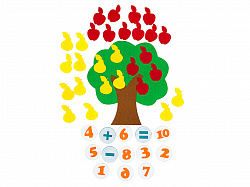 Волшебное дерево фетр (38дет)