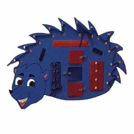 Развивающая панель "Еж Виктор"