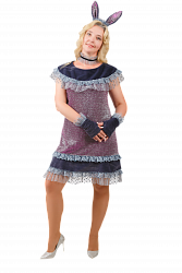 Карнавальный костюм взрослый "Зайчиха взрослая"