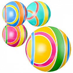 Мяч детский, ручное окраш. d-100