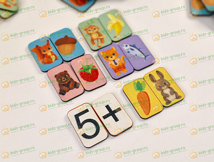 Счетный материал универсальный ЗВЕРЯТА-МАТЕМАТИКИ