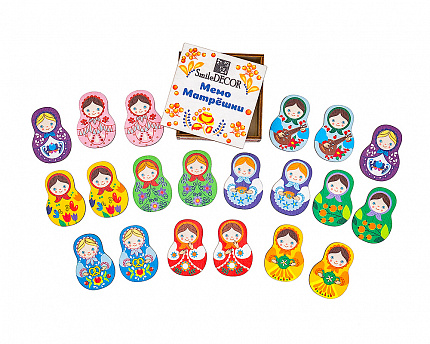 Настольная игра "Мемо "Матрешки"