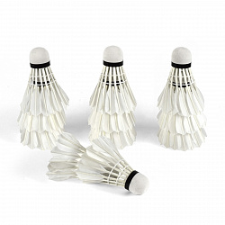 Волан перьевой 414 (819), (12 штук в тубе), белый