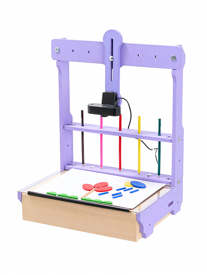 Сиреневая Мультстудия для перекладной и песочной анимации "Паинт А3"