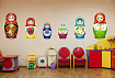 Настенная композиция "Матрешки"