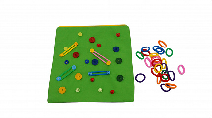 Комплект сенсорных квадратов  в сумке для хранения