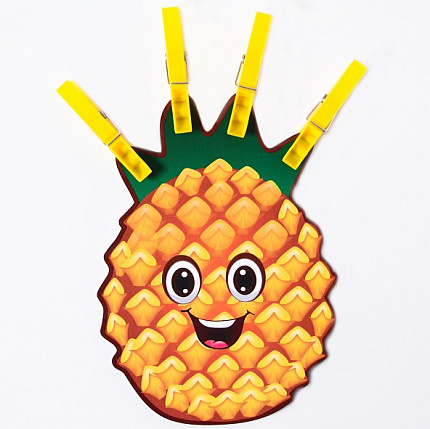 Игра с прищепками Растения