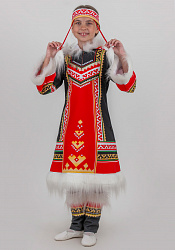 Северный костюм Танец огня для девочки