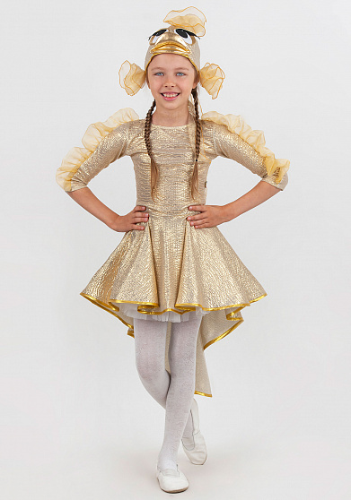 Костюм Золотой рыбки для девочки
