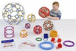 Набор по основам математики, конструирования и моделирования ПОЛИДРОН КАРКАСЫ "Архимедовы тела"