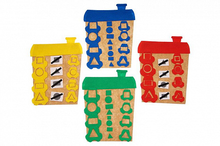 Гаражи и машинки  без игрового поля (84дет)