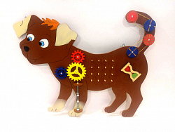 Развивающая панель "Щенок Васька"