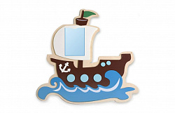 Декоративно-информационная панель "Кораблик А4"