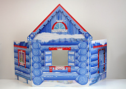 Театральная декорация "Теремок" (зима-лето)