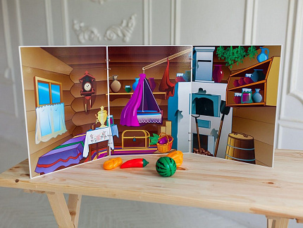 Настольная ширма "Изба"