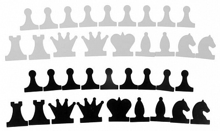 Шахматы демонстрационные магнитные