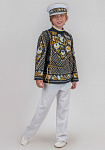 Петербургская роспись расписной костюм для мальчика